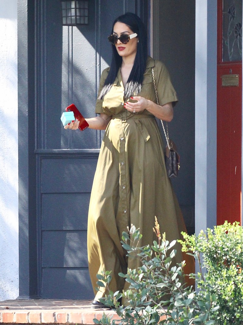 Nikki and Brie Bella's Baby Bumps