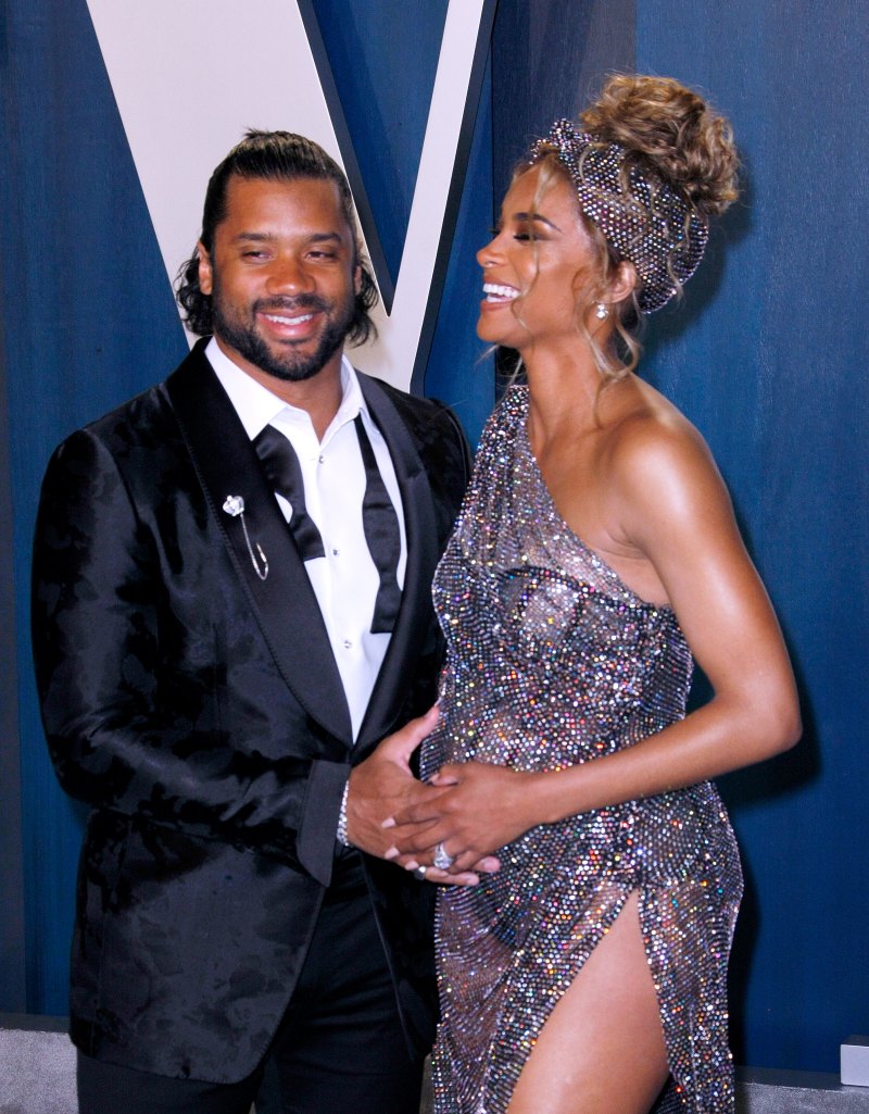 Russell Wilson and Ciara