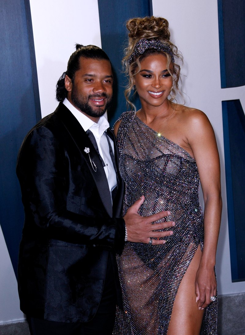 Russell Russell Wilson and Ciara and Ciara