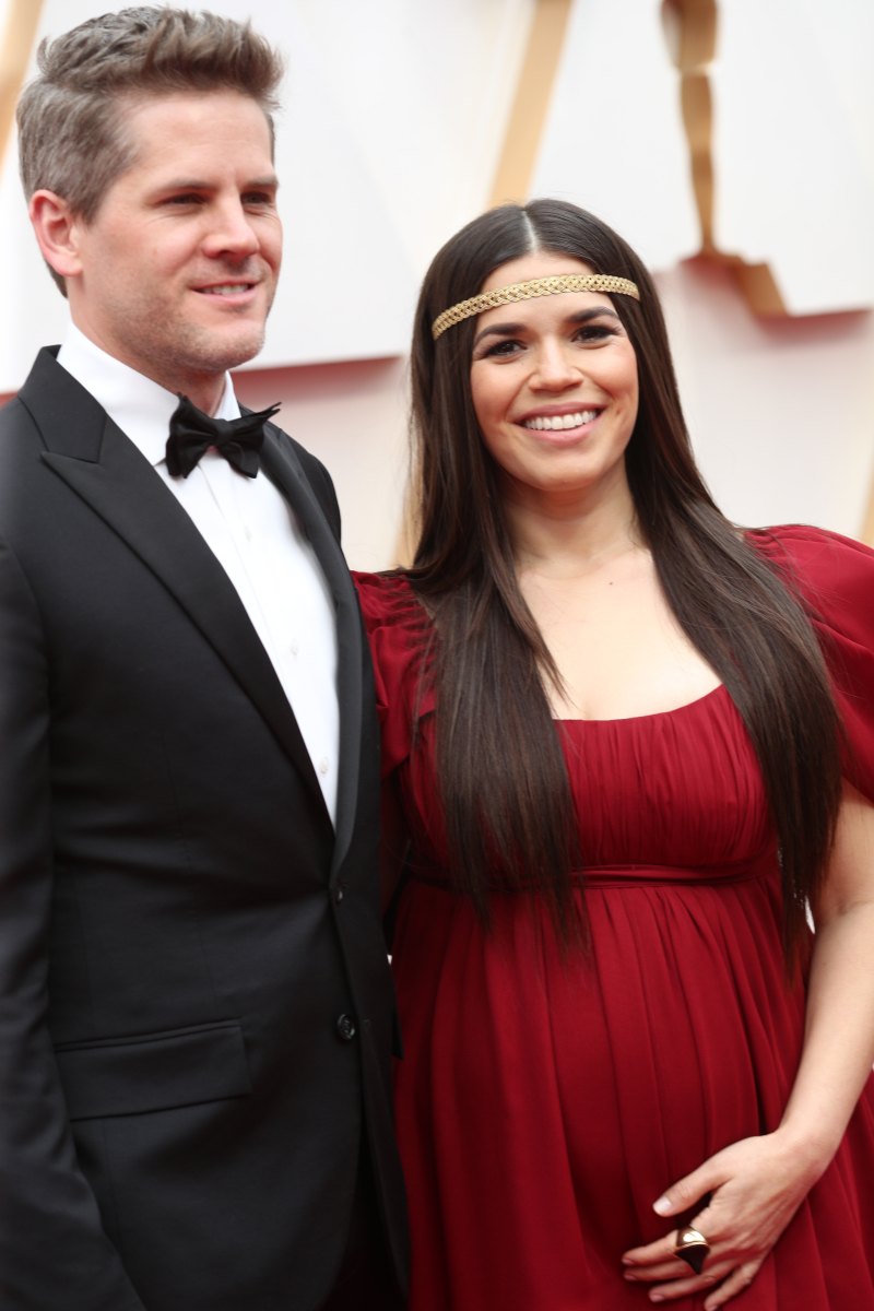 Ryan Piers and America Ferrera at the Oscars