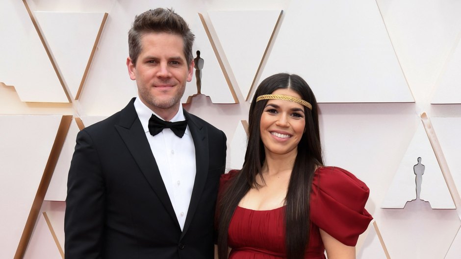 Ryan Piers and America Ferrera at the Oscars