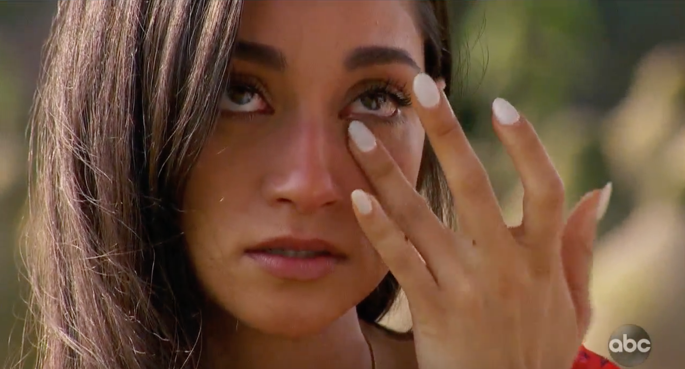 Victoria Fuller Crying on The Bachelor