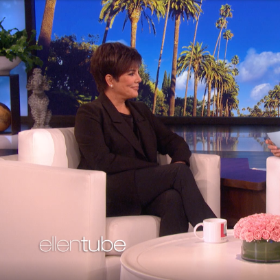 Kris Jenner Sits With Ellen Degeneres