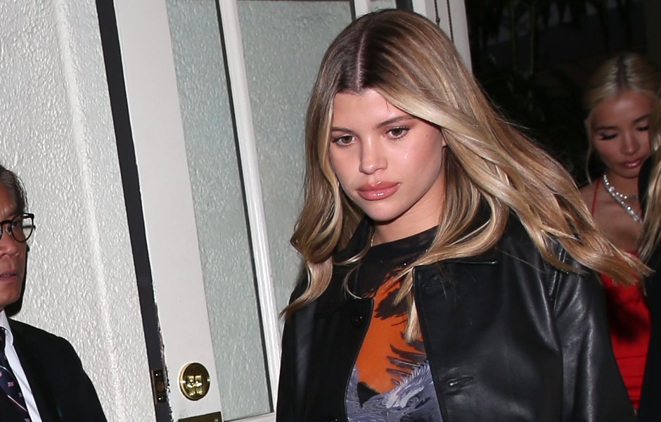 Sofia Richie and Pia Mia were seen leaving dinner at 'Madeo' Italian Restaurant in Beverly Hills, CA