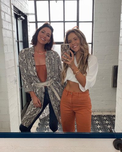 Katrina and Karena Scott Taking Mirror Picture