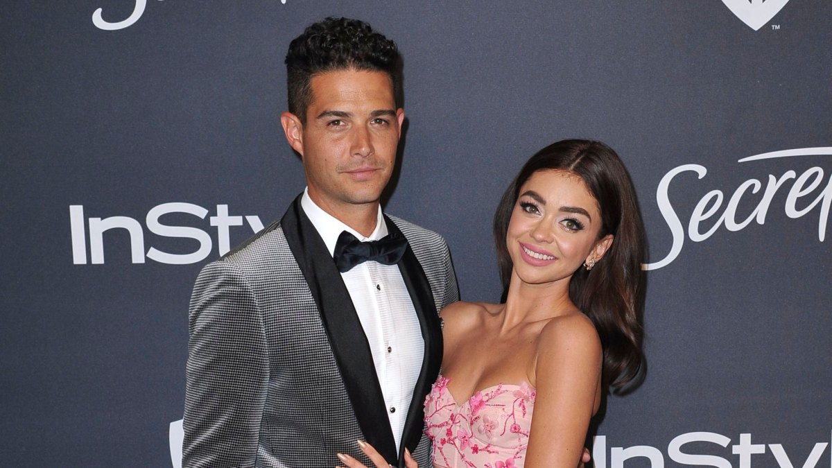 Wells Adams and Sarah Hyland