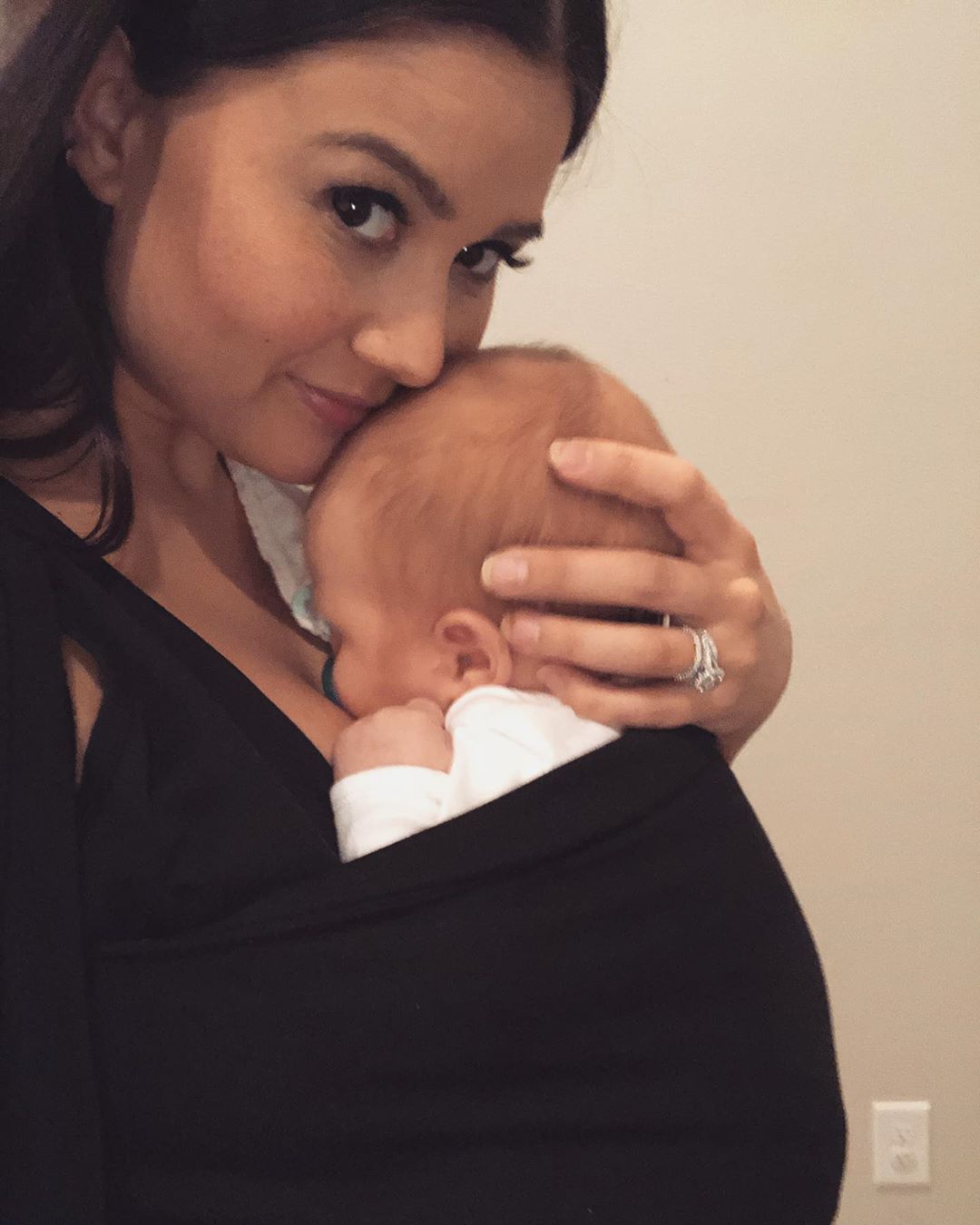 Bachelor Star Catherine Giudici Snuggles Baby Mia