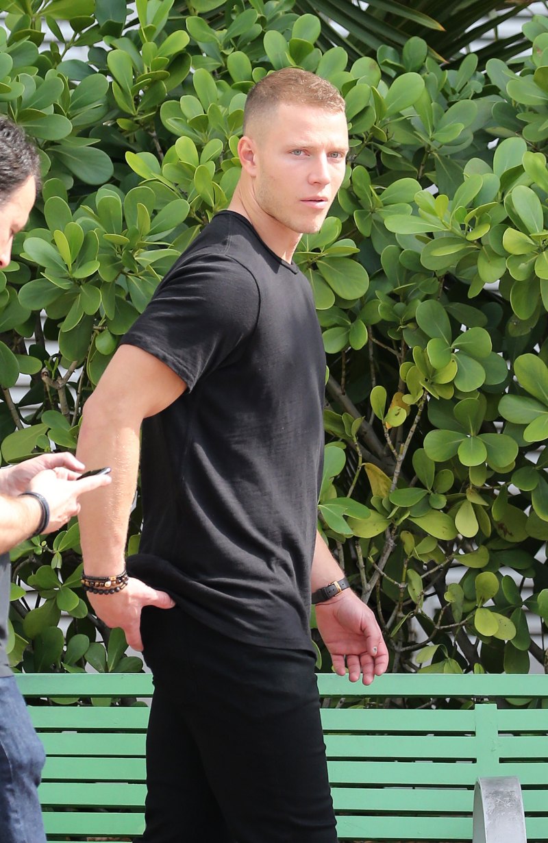 Olivia Culpo Christian McCaffrey Miami