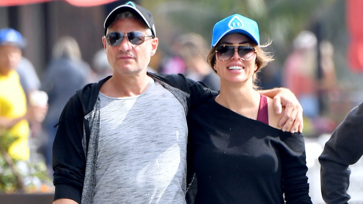 Kelly Dodd and Rick Leventhal PDA in Laguna Beach