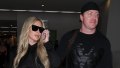 Kim Zolciak in Athleisure With Kroy Biermann at LAX