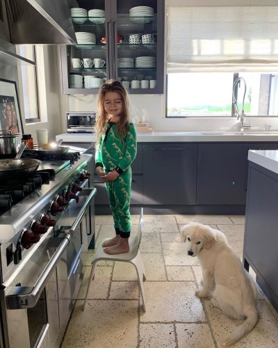 Kourtney Kardashian Shares Photo With Reign Disick and Puppy Cubs