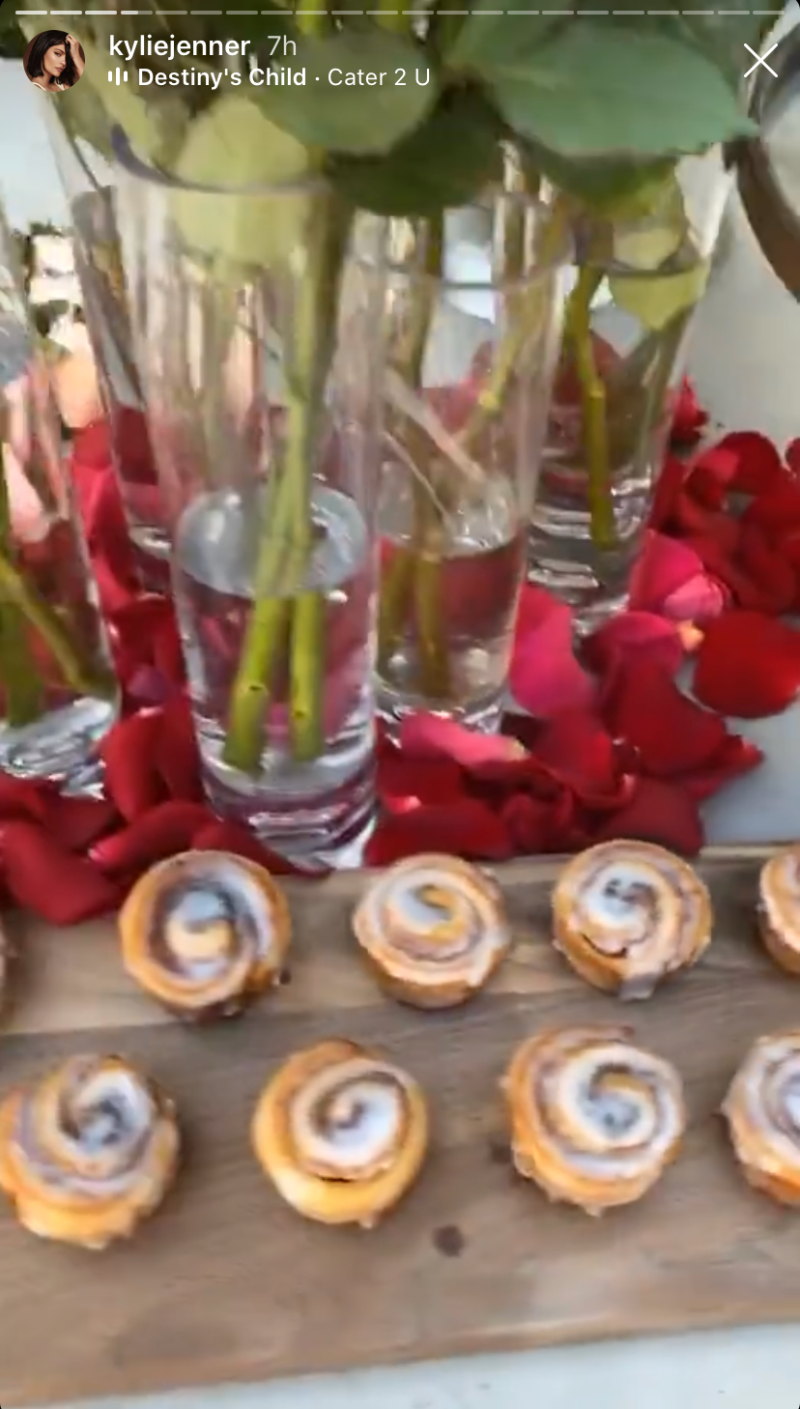 Kylie Jenner Valentine's Day Drink and Draw Party
