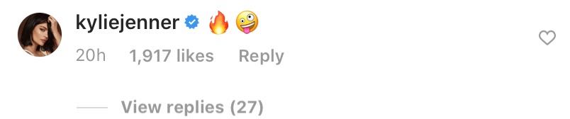 Kylie Jenner Normani Instagram Comment