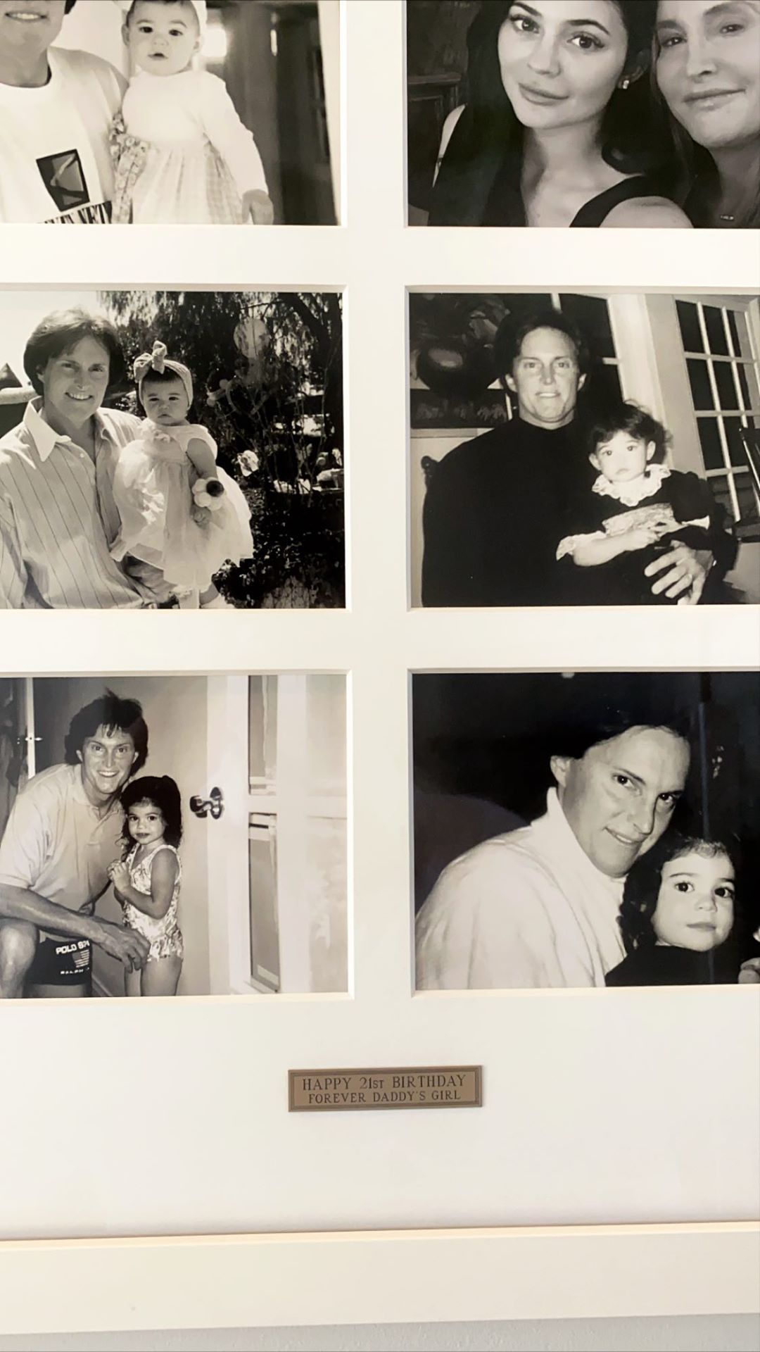 Kylie Jenner Gallery Photo Wall Caitlyn Jenner