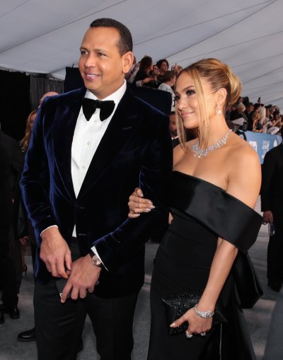 Jennifer Lopez and Alex Rodriguez 26th Annual Screen Actors Guild Awards, Arrivals, Shrine Auditorium, Los Angeles, USA - 19 Jan 2020