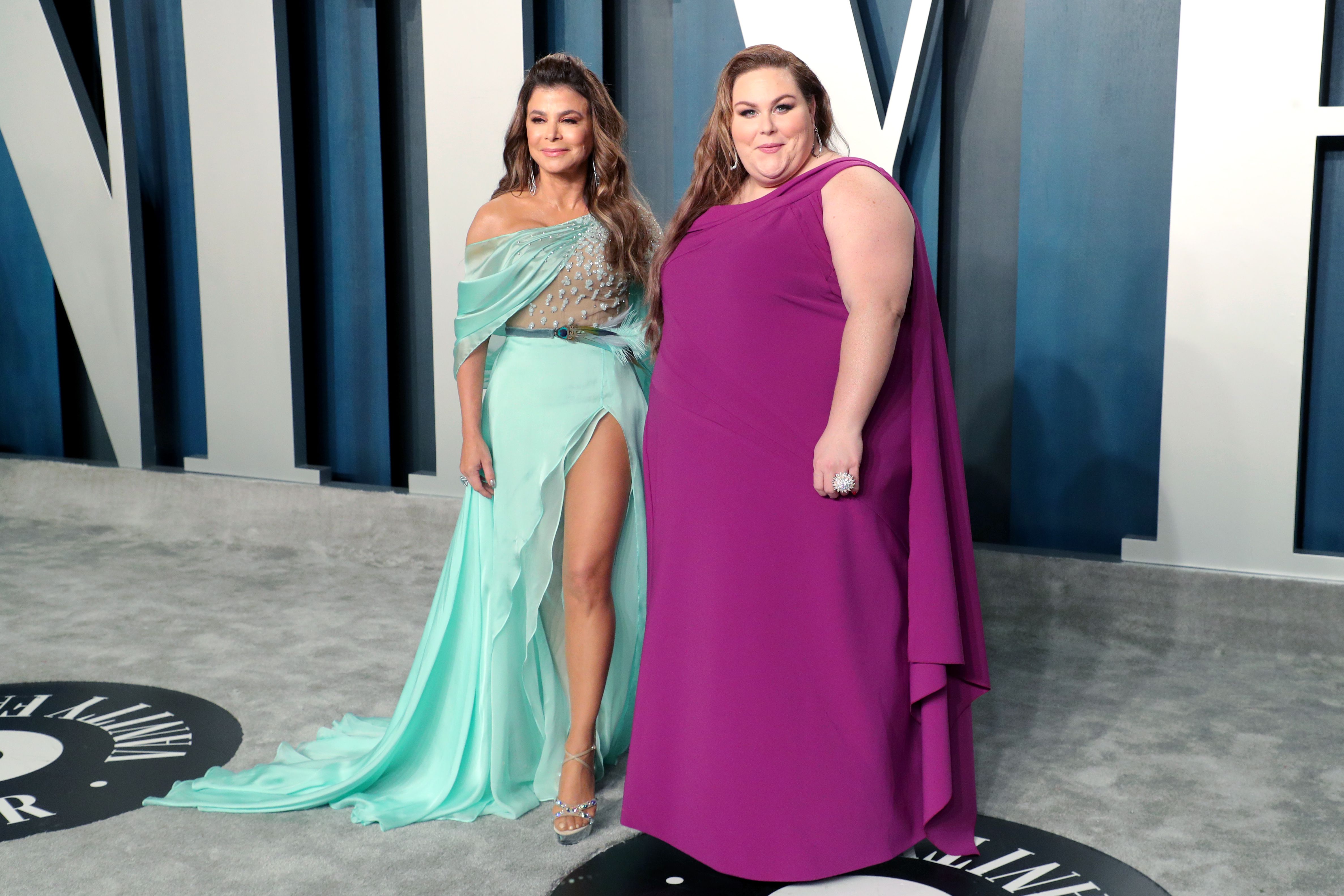Paula Abdul and Chrissy Metz Vanity Fair Oscar Party, Arrivals, Los Angeles, USA - 09 Feb 2020