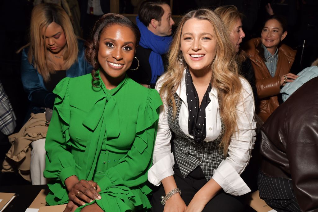 Blake Lively Michael Kors Show With Issa Rae NYFW