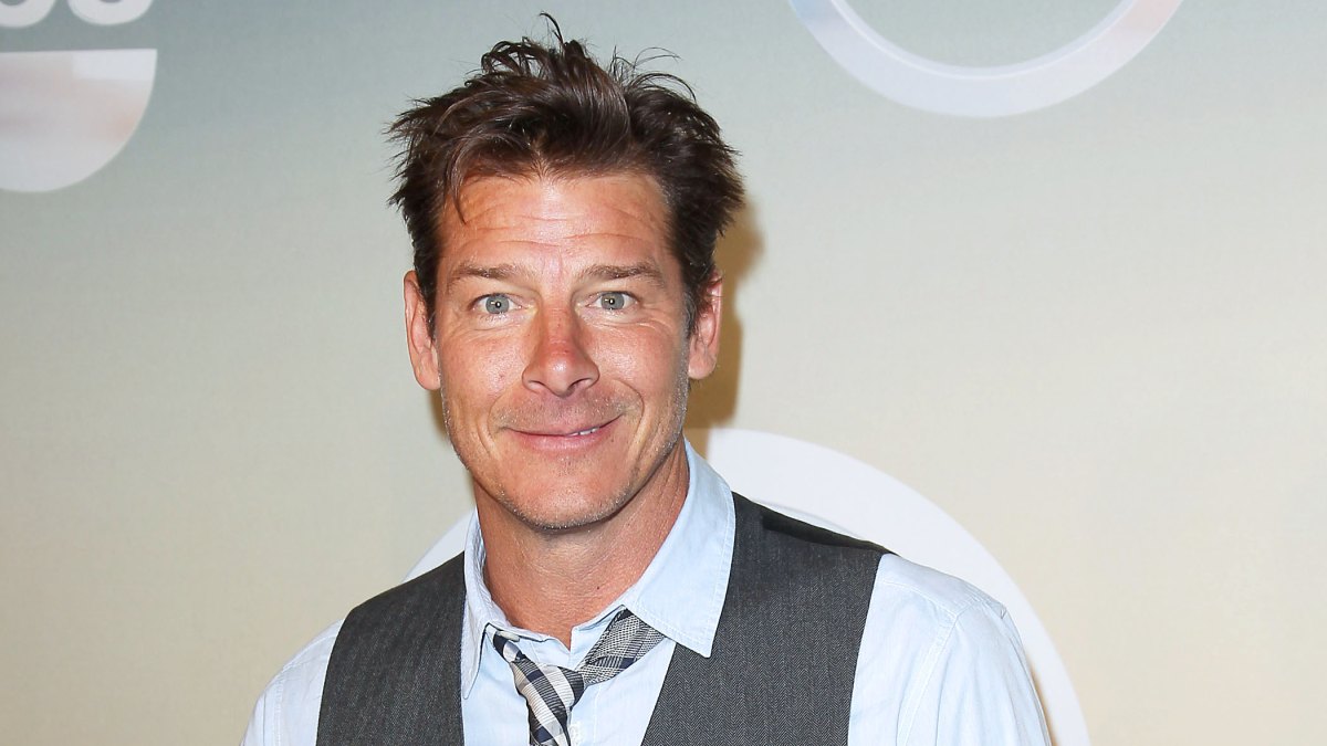 Extreme Makeover Home Edition Host Ty Pennington Smiles in Vest and Button Down Shirt