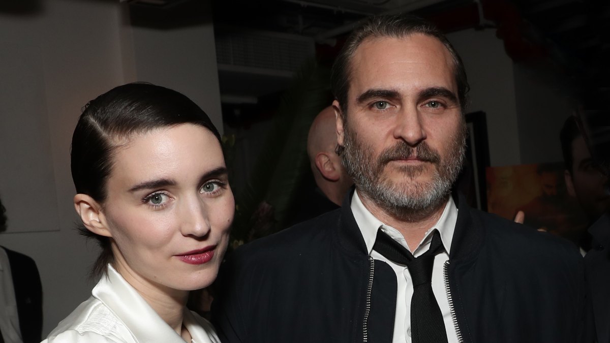 Joaquin Phoenix Saved By Fiancee Rooney Mara