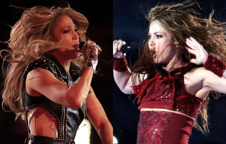 Jennifer Lopez and Shakira Super Bowl LIV Half Time
