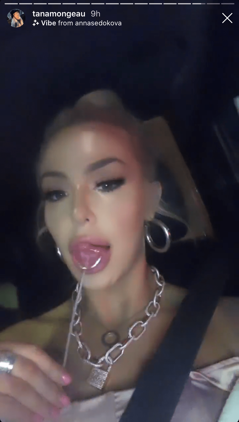 Tana Mongeau Valentine's Day Style