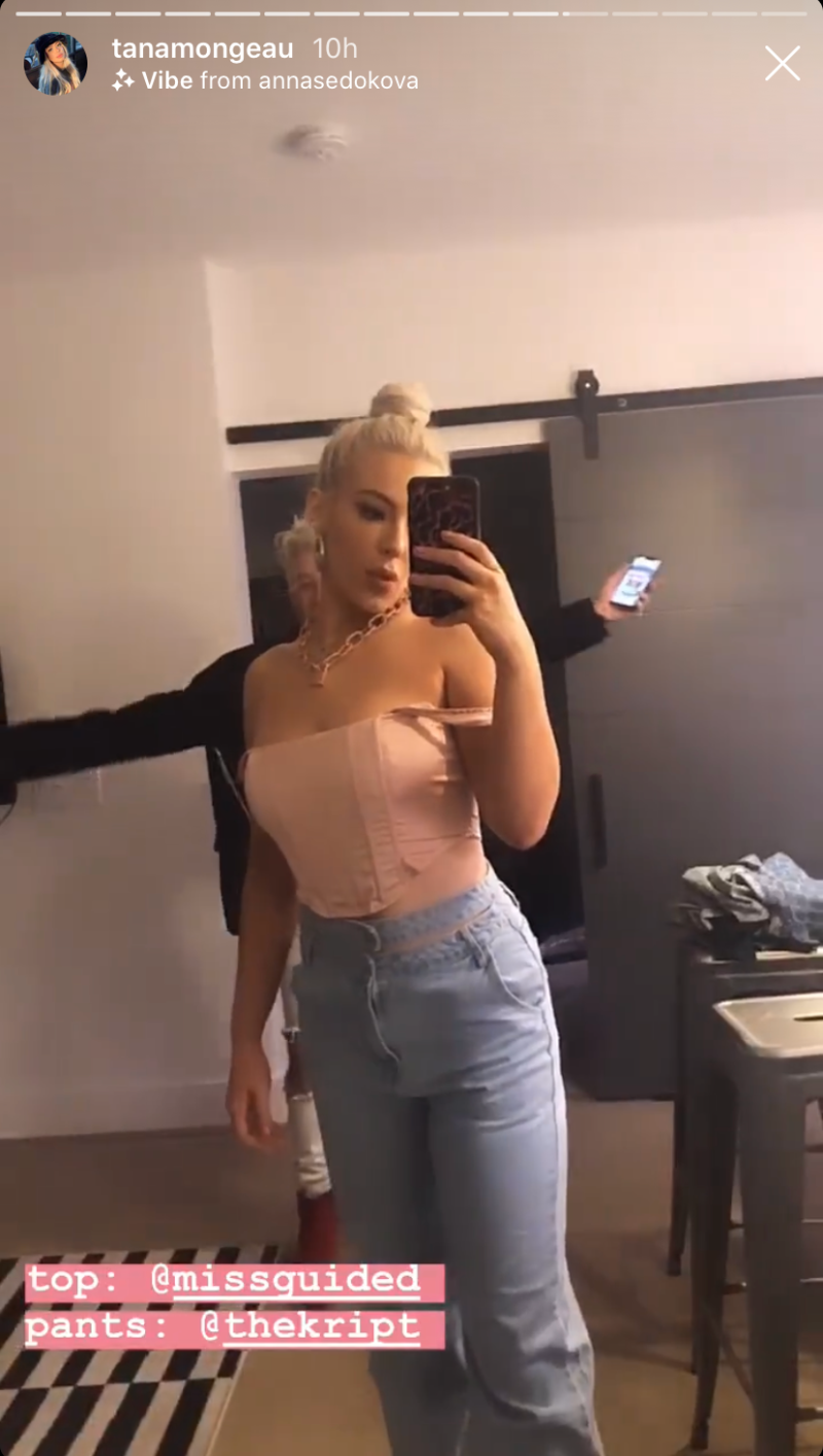 Tana Mongeau Valentine's Day Style