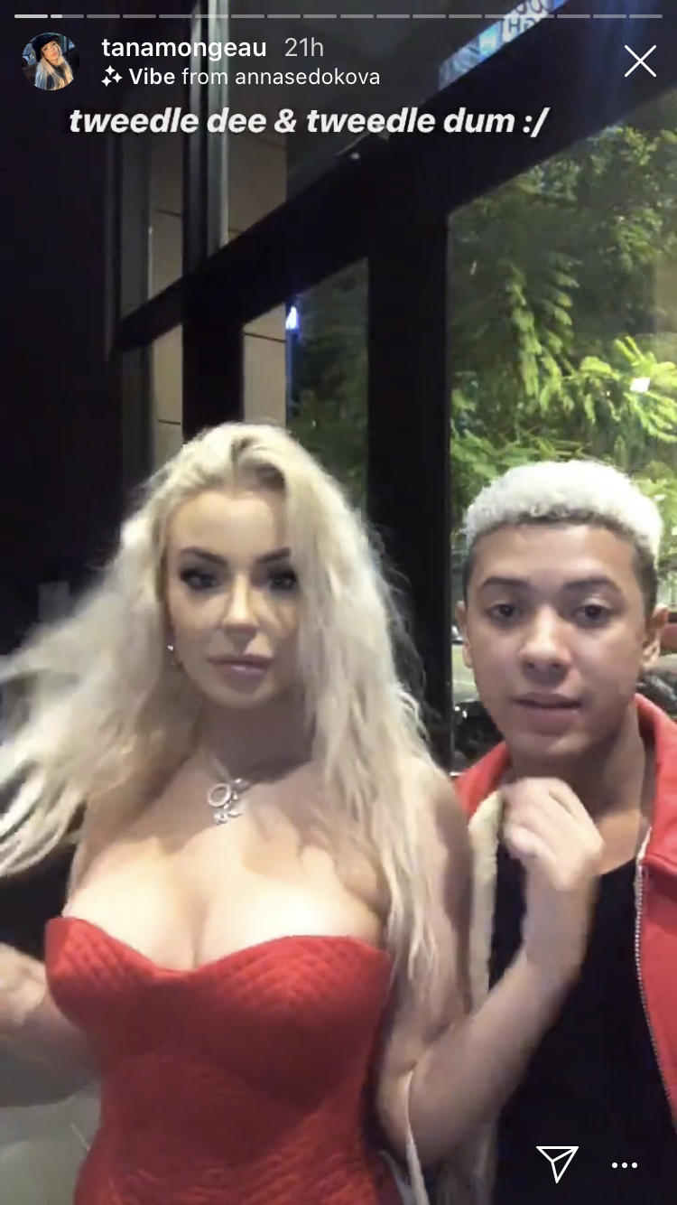 Tana Mongeau Valentine's Day Style