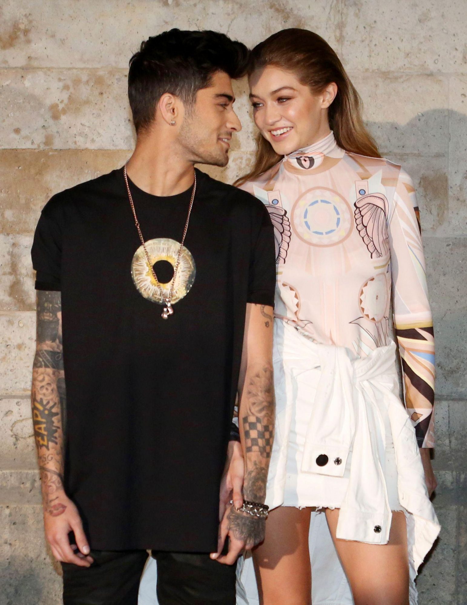 Zayn Malik and Gigi Hadid Valentine's Day Post