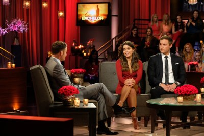 Bachelor Host Chris Harrison Sits With Hannah Ann Sluss and Peter Weber on After the Final Rose
