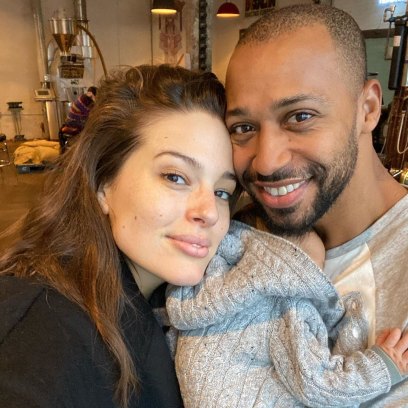 Ashley Graham and Justin Ervin With Their Son Isaac