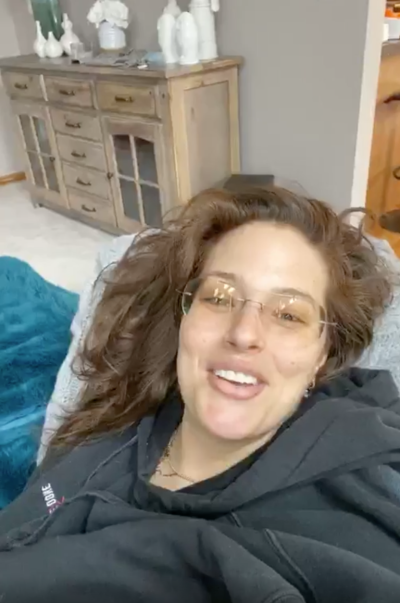 Ashley Graham on IG Live
