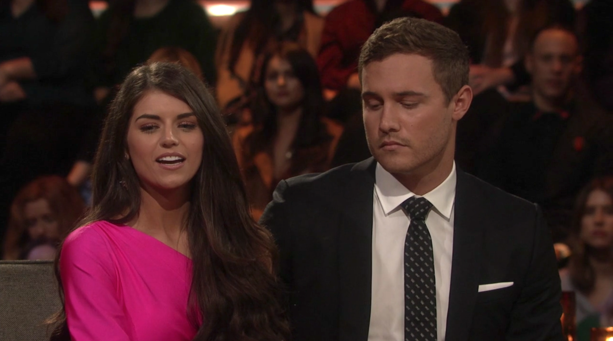 Bachelor Stars Peter Weber and Madison Prewett at After the Final Rose