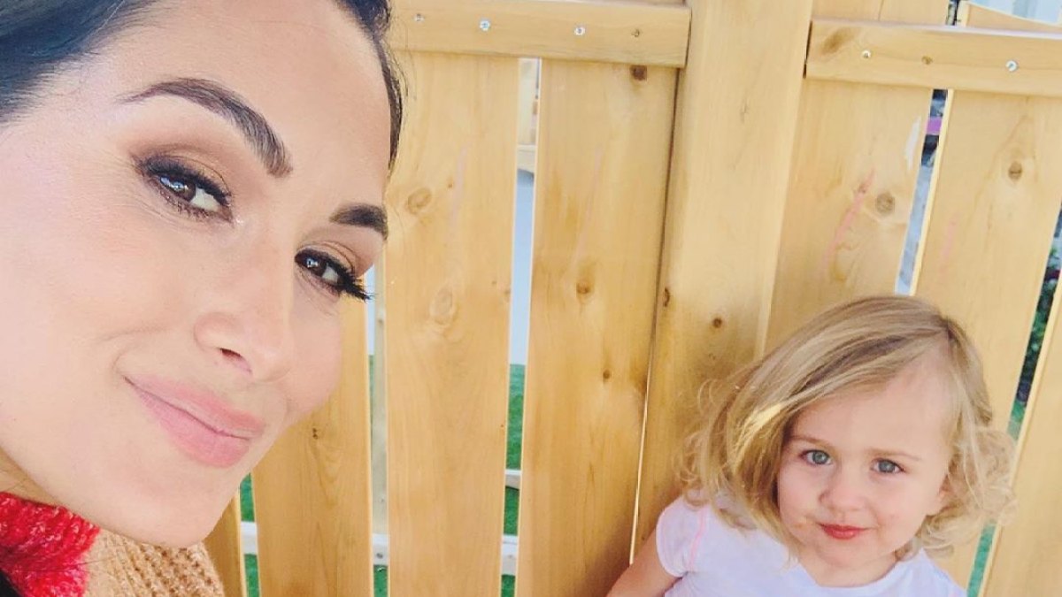 Brie Bella and Birdie