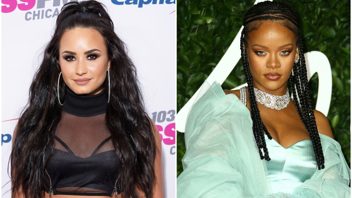 Demi Lovato Wants to Make Out With Rihanna