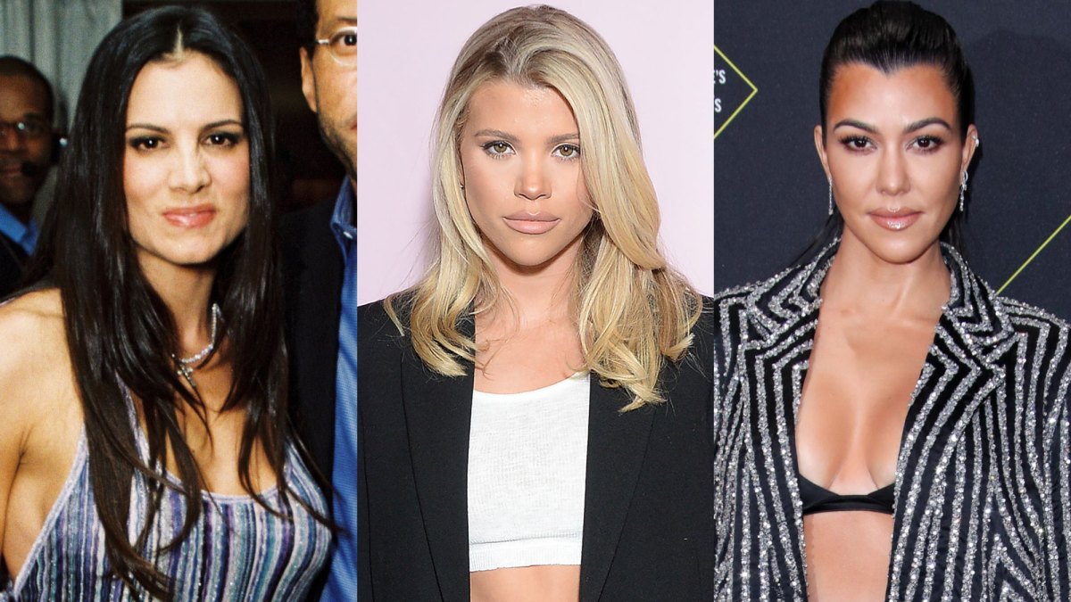 Diane Alexander, Sofia Richie, Kourtney Kardashian
