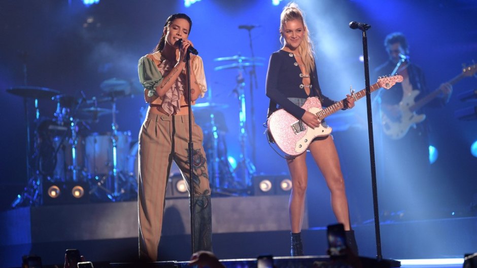 Kelsea Ballerini and Halsey CMT Crossover