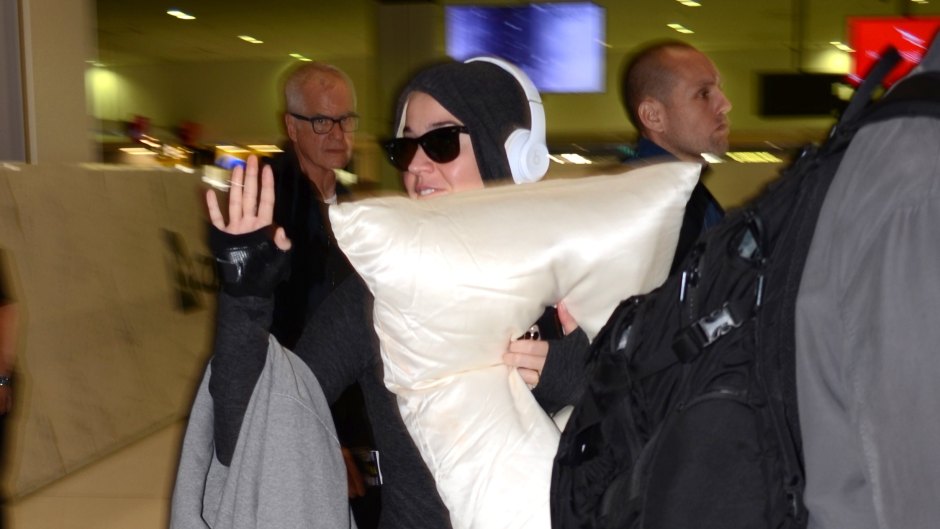 Katy Perry Leaves Airport