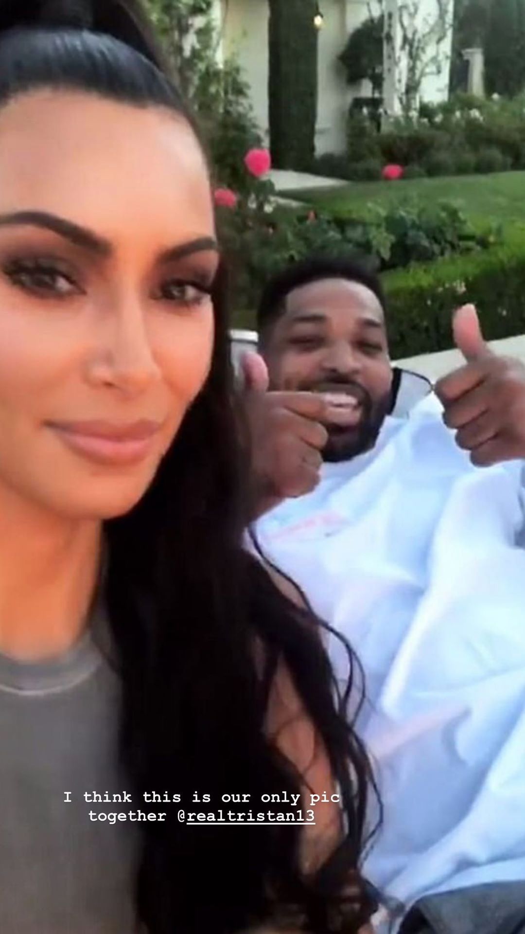 Kim Kardashian and Tristan Thompson Birthday