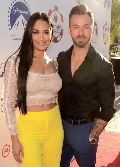 Nikki Bella and Artem Chigvintsev