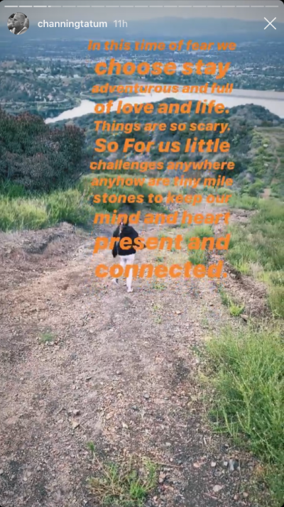 channing tatum daughter everly hike