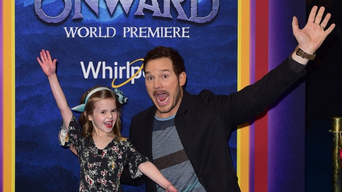 Chris Pratt at the world premiere of Disney and Pixar’s Onward