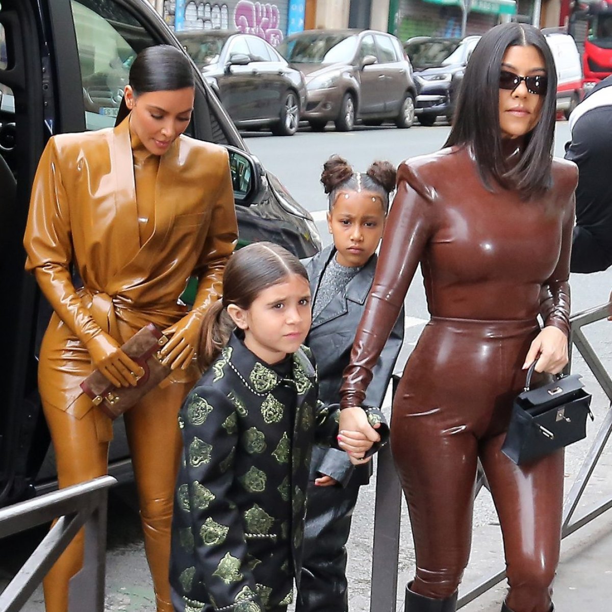 Chanel-clad Penelope Disick, North West step out in NYC with Kim