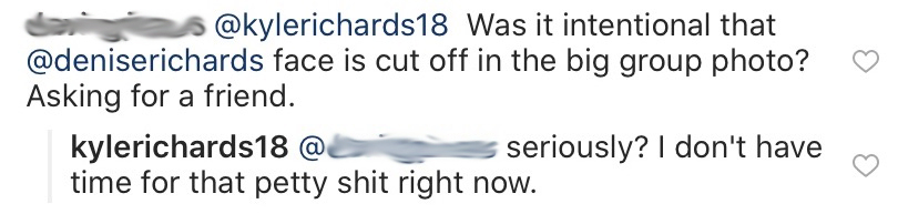 kyle-richards-clap-back-denise-richards-group-photo