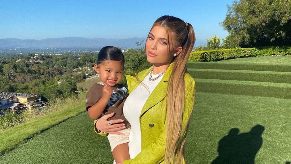 Stormi Webster and Kylie Pose Together on Scott's Birthday