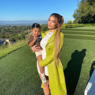 Stormi Webster and Kylie Pose Together on Scott's Birthday