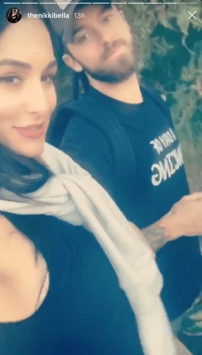 nikki-bella-artem-chigvintsev-hiking