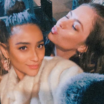 Shay Mitchell Takes Selfie With Ashley Benson and Cait Bailey During Paris Fashion Week
