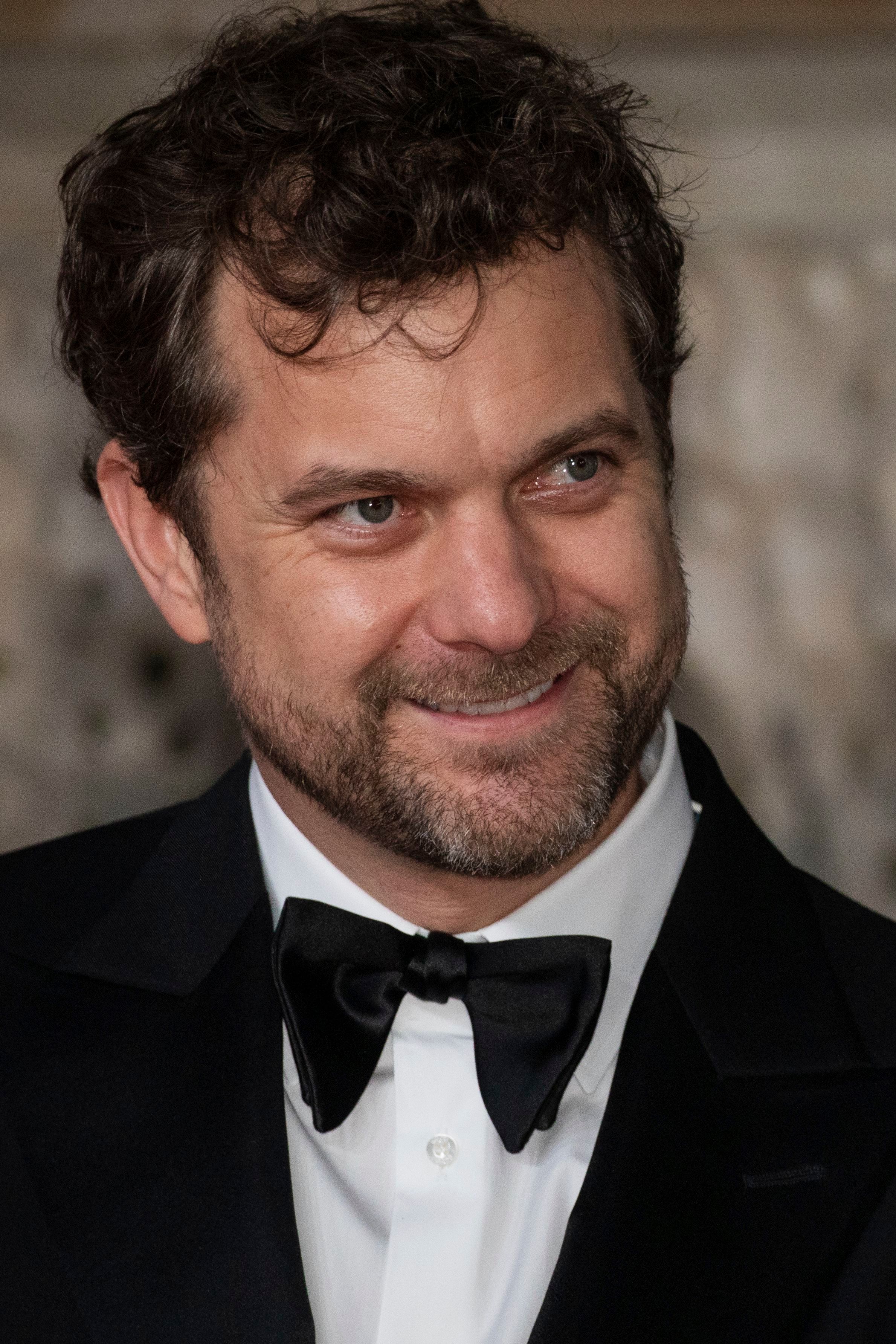 Joshua Jackson Smiles in Black Tux