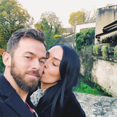 Nikki Bella Cutest Moments With Artem Kissing Him in France