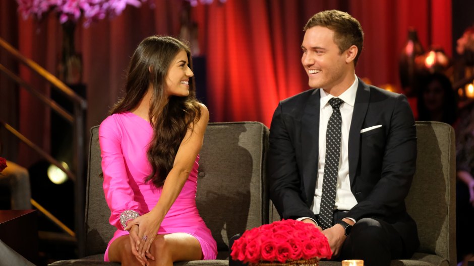 Bachelor Peter Weber Smiles at Madison Prewett During After the Final Rose